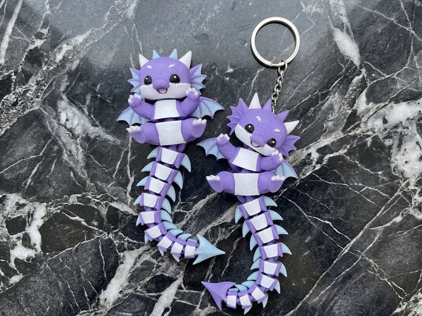 Mô hình Rồng Flexi Baby siêu cưng / Móc khóa - Image 8