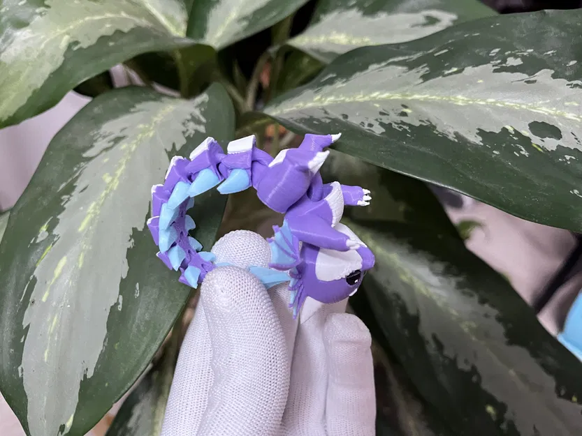 Mô hình Rồng Flexi Baby siêu cưng / Móc khóa - Image 9