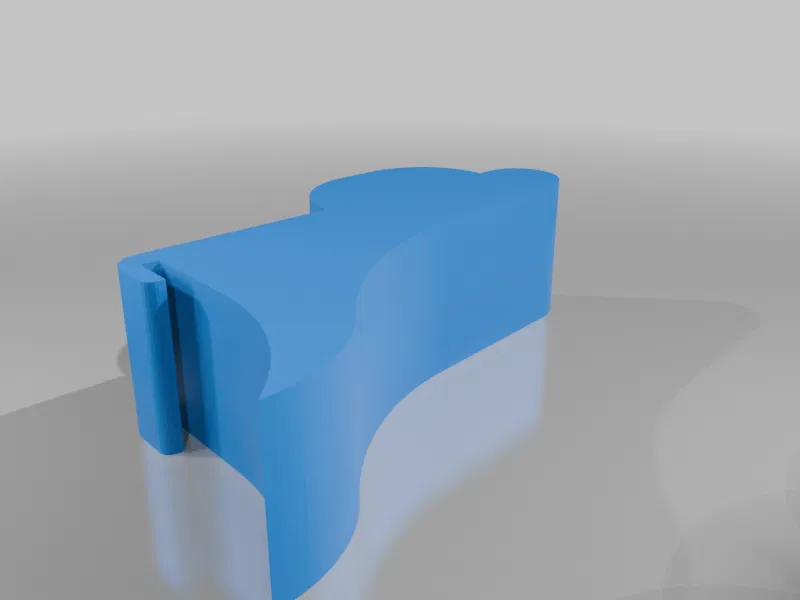 Ngàm đỡ tấm che khoang hành lý cho Renault Megane 3 (In 3D) - Image 3