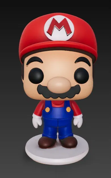 Mô hình Super Mario phong cách Funko Pop in 3D siêu đáng yêu - Image 1