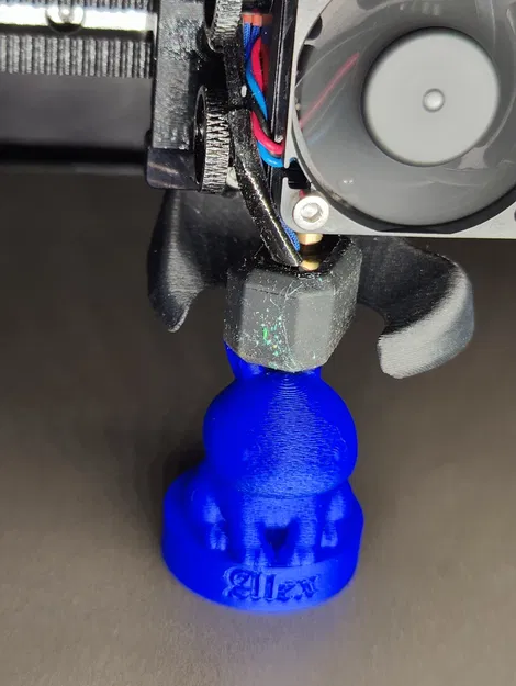 Móc khóa thỏ Phục sinh in 3D cá nhân hóa với tên tùy chỉnh - Image 3