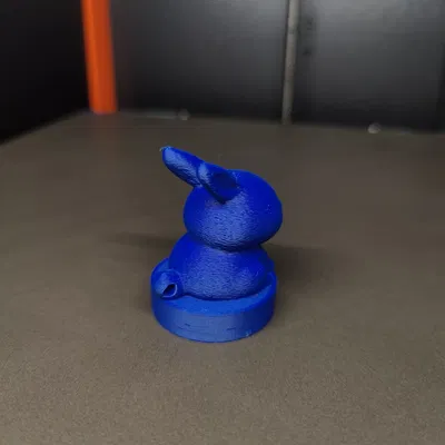 Móc khóa thỏ Phục sinh in 3D cá nhân hóa với tên tùy chỉnh