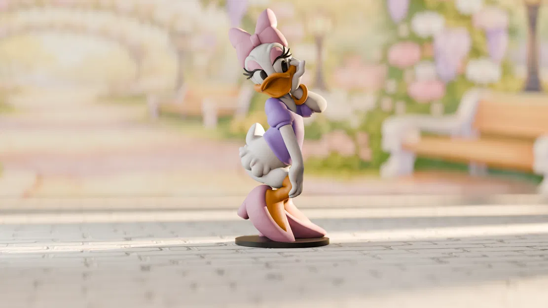 Mô hình nhân vật Daisy Duck dễ thương từ DuckTales - Image 1