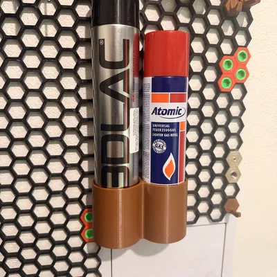 Giá treo bình xịt 3DLACK và bình gas cho bảng HSW