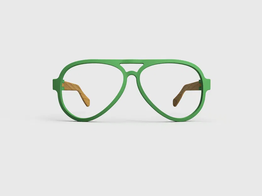 Gọng kính Aviator thay thế - Image 2