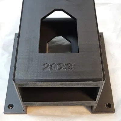 Giá Đỡ Đôi Ổ Cứng 2.5" HDD/SSD Gắn Dưới Bàn — In Nguyên Khối, Không Cần Support