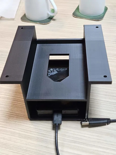 Giá Đỡ Đôi Ổ Cứng 2.5" HDD/SSD Gắn Dưới Bàn — In Nguyên Khối, Không Cần Support - Image 6