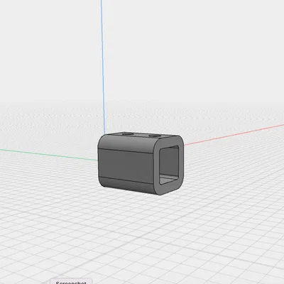 Ngàm gắn khung nhôm 2020 với lỗ ốc M3 tiện dụng cho máy in 3D