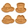 File STL Khuôn Cắt Bánh Quy Hình Mũ Pilgrim | Khuôn Fondant Lễ Tạ Ơn | In 3D Làm Bánh - Thumbnail 1