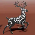 Mô hình con nai (Deer) trang trí nghệ thuật in 3D đẹp mắt - Thumbnail 1