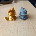 Mô hình 3D chú gấu mèo nhỏ (Tiny Cute Racoon) dễ thương - Thumbnail 2