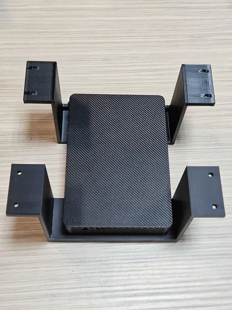 Giá đỡ ổ cứng 3.5" gắn dưới bàn - Thiết kế 2 mảnh, tùy chỉnh khoảng cách, không cần support - Image 4