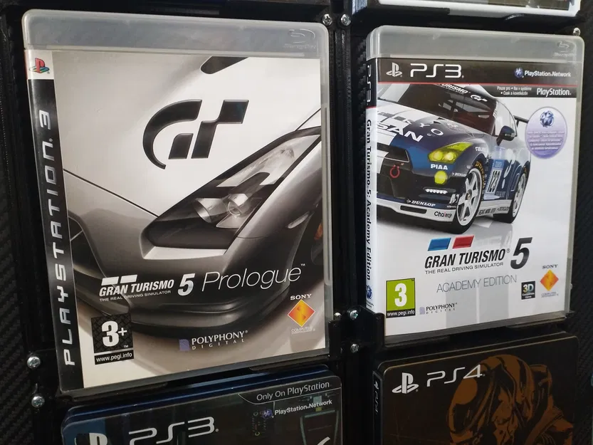 Giá treo tường dạng module cho hộp đĩa PlayStation (CD/DVD/Bluray/Steelbook) - Image 2