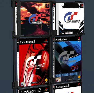 Giá treo tường dạng module cho hộp đĩa PlayStation (CD/DVD/Bluray/Steelbook)