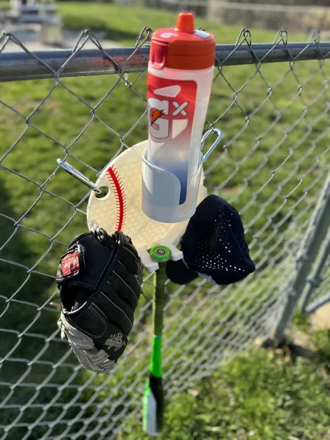 Giá treo đồ gắn hàng rào cho bóng chày/bóng mềm - Image 1