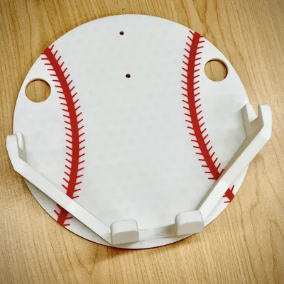 Giá treo đồ gắn hàng rào cho bóng chày/bóng mềm