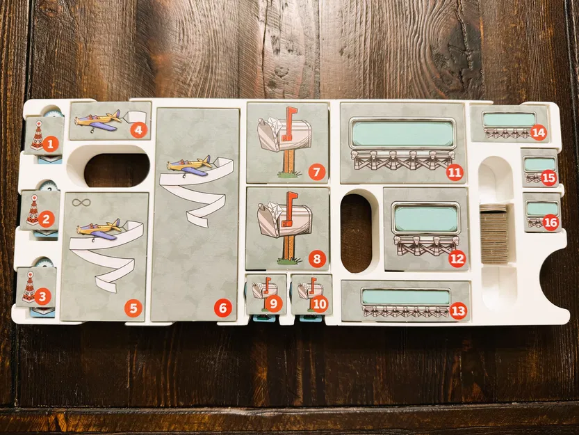 Khay Đựng / Organizer cho Food Chain Magnate Deluxe Edition - Image 3