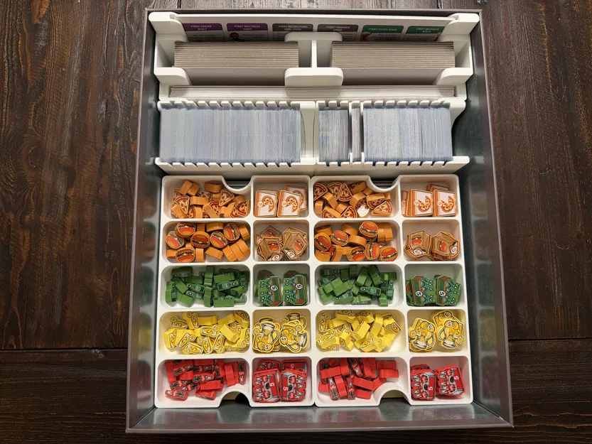 Khay Đựng / Organizer cho Food Chain Magnate Deluxe Edition - Image 20