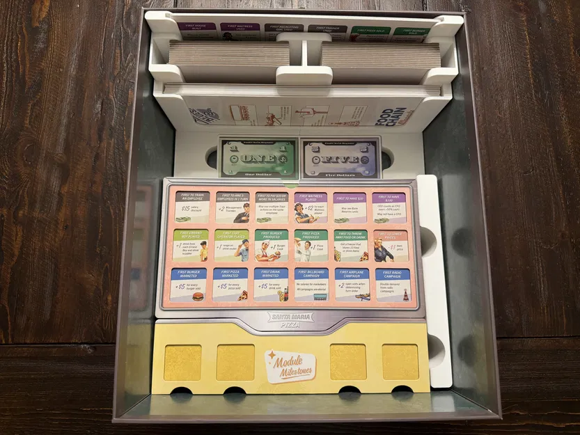 Khay Đựng / Organizer cho Food Chain Magnate Deluxe Edition - Image 21