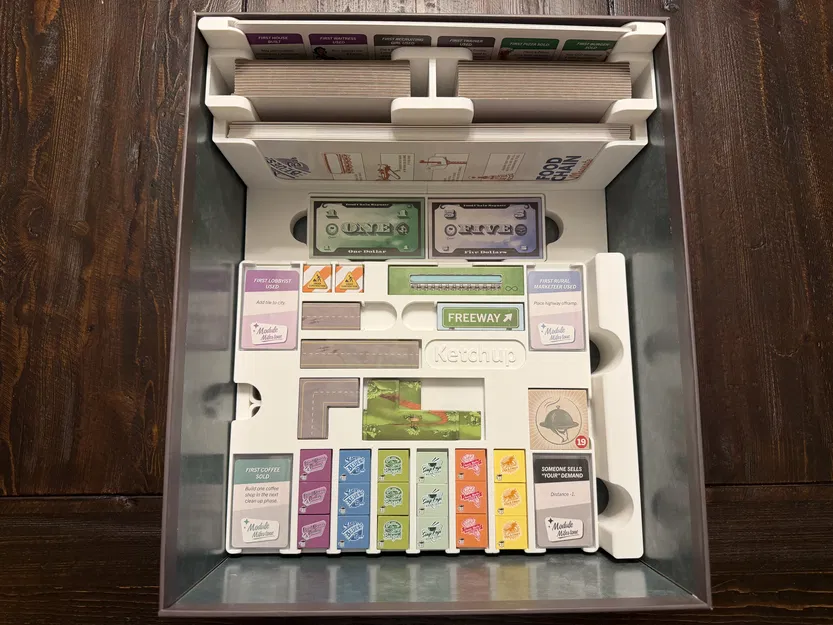 Khay Đựng / Organizer cho Food Chain Magnate Deluxe Edition - Image 22