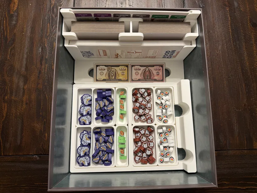 Khay Đựng / Organizer cho Food Chain Magnate Deluxe Edition - Image 23