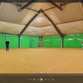 Giá đỡ điện thoại gắn lưới tennis - Phụ kiện tự quay video tennis - Thumbnail 2