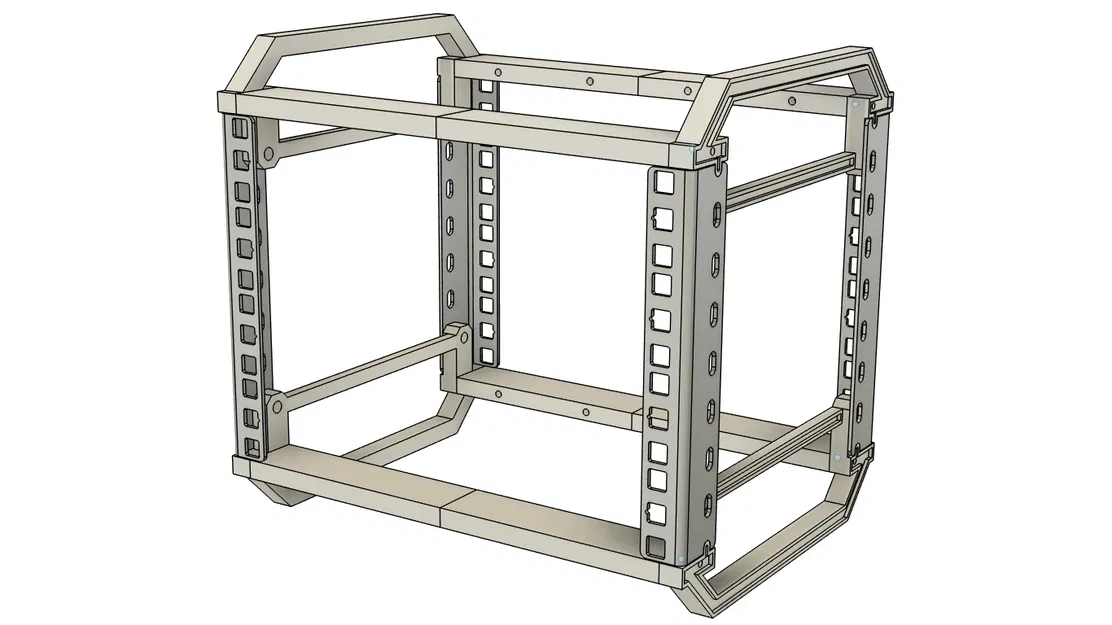 Dự án Kệ máy chủ (Server Rack) 10 inch tự làm - Image 1