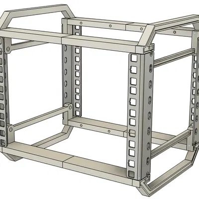 Dự án Kệ máy chủ (Server Rack) 10 inch tự làm