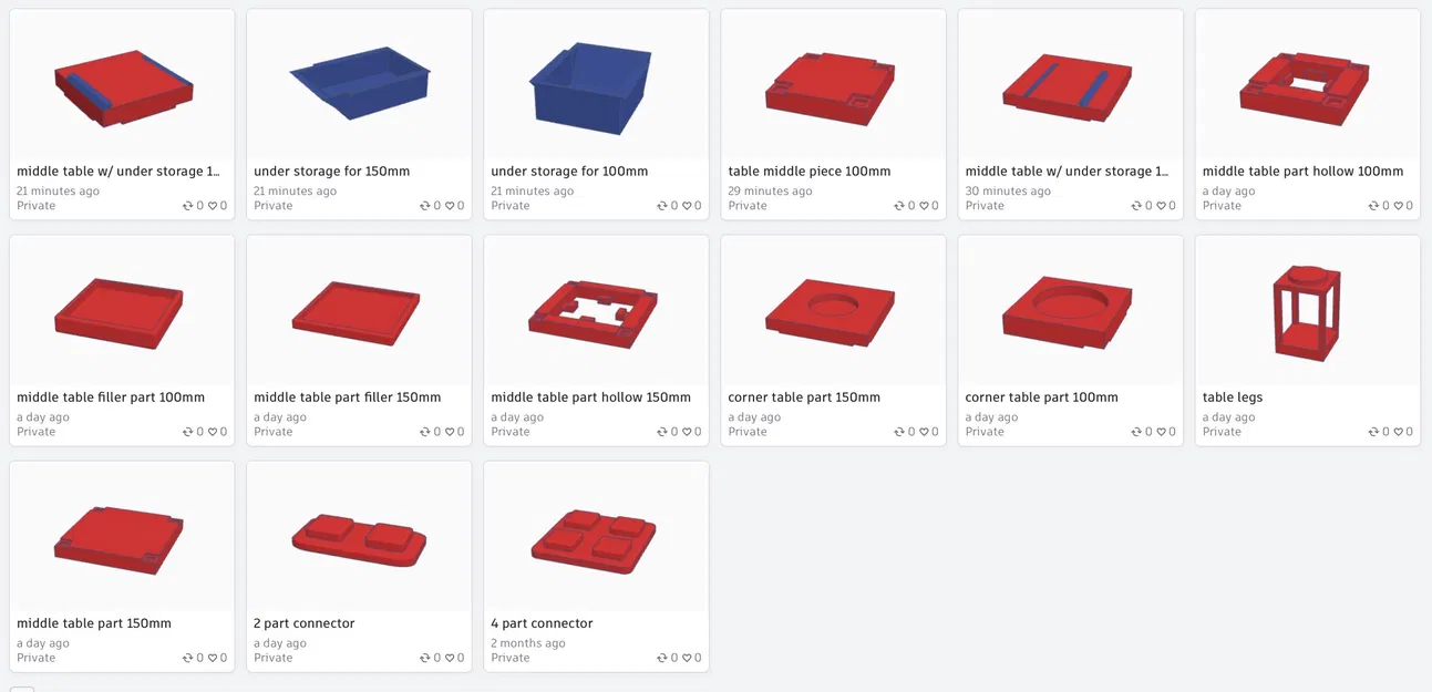 Bàn in 3D hoàn chỉnh - Image 1