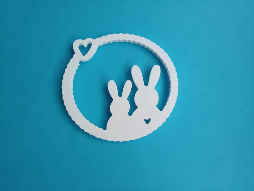 Mô hình trang trí chú thỏ Phục sinh 3D xinh xắn cho không gian nhà - Image 2