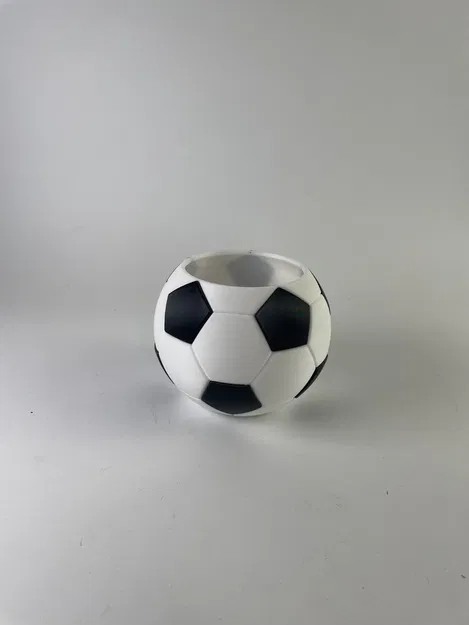 Chậu Trồng Cây Hình Quả Bóng Đá (Soccer Ball Planter) - Image 2