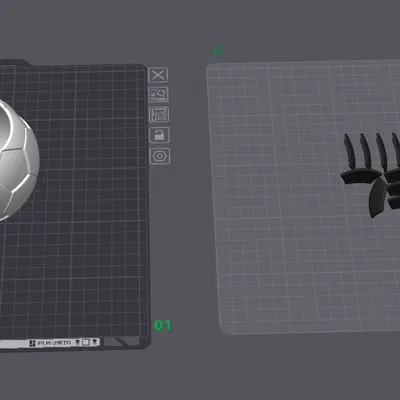 Chậu Trồng Cây Hình Quả Bóng Đá (Soccer Ball Planter)