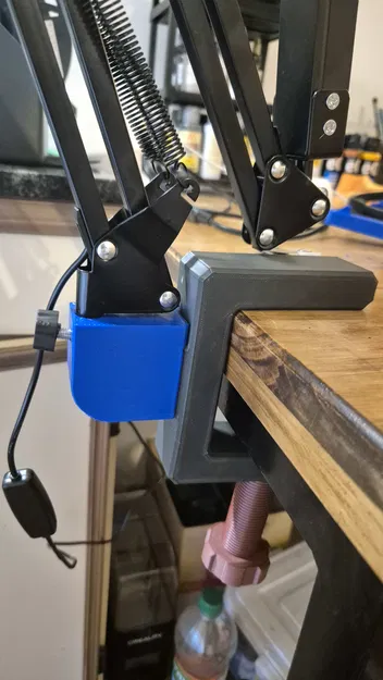 Giá đỡ đèn LED khớp nối cho kẹp bàn Modular - Image 2