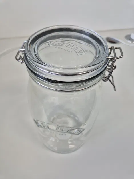 Gioăng cao su 3D thay thế cho hũ thủy tinh Kilner (90mm) - Image 2