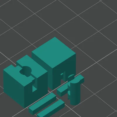 Mô hình đồ chơi lắp ráp giải đố (puuzle) 3D sáng tạo