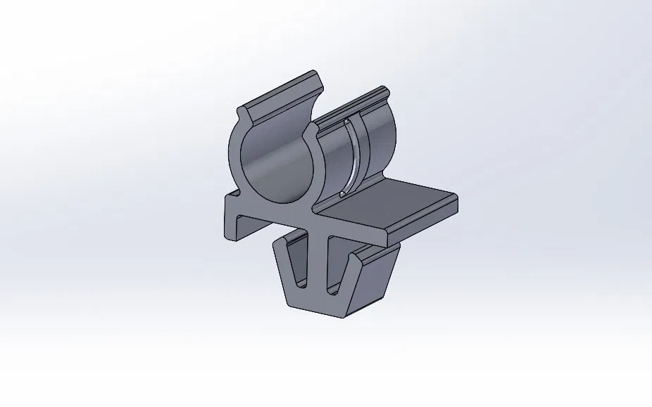 Kẹp giữ thanh chống nắp capo Subaru - Kích thước 10mm x 10mm - Image 1