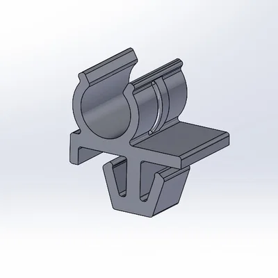 Kẹp giữ thanh chống nắp capo Subaru - Kích thước 10mm x 10mm