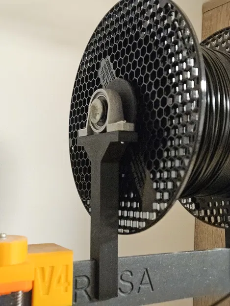 Giá đỡ cuộn nhựa 2kg gia cố cho Prusa có vòng bi - Image 5