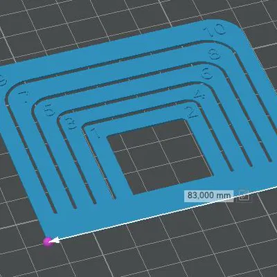 Thước đo bán kính (góc bo tròn) trong và ngoài 1-10mm