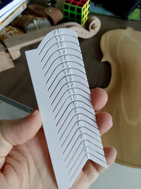 Thước đo bán kính (bo góc) trong và ngoài 1-20mm - Image 1