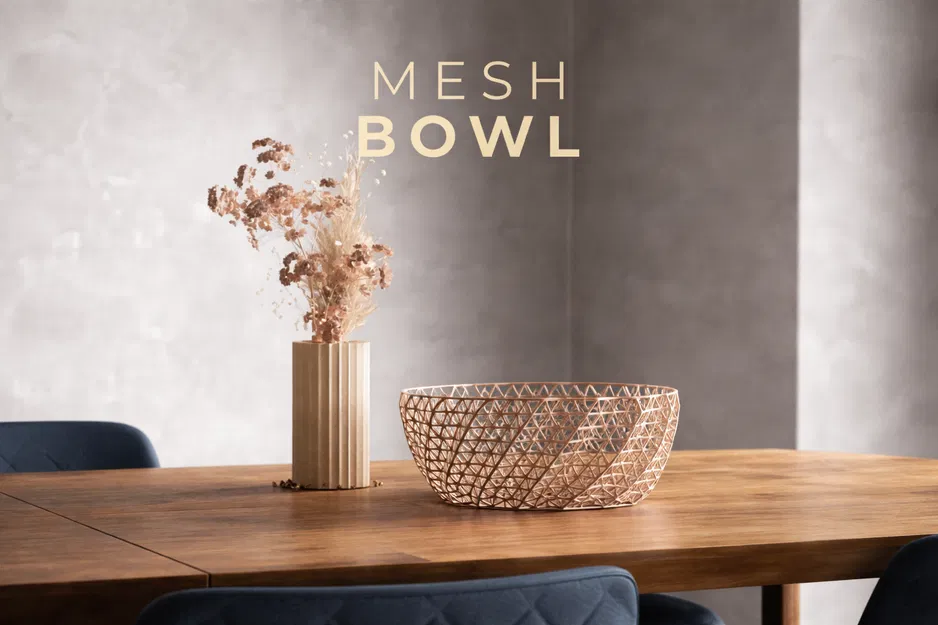 Mesh Bowl 2.0 - Tô lưới trang trí hiện đại cho mọi không gian - Image 2