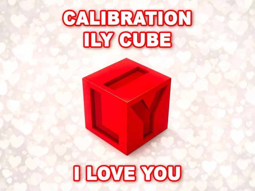 Calibration Cube (ILY) - Phiên bản Valentine - Image 1
