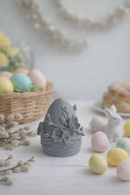 Mẫu Trứng Phục Sinh 3D Trang Trí Mùa Xuân (Easter Egg) - Image 1