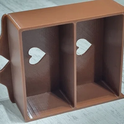 Kệ Playhouse Shelf 2: Kệ trang trí mini hình trái tim dễ thương