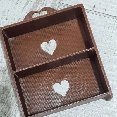 Kệ Playhouse Shelf 2: Kệ trang trí mini hình trái tim dễ thương