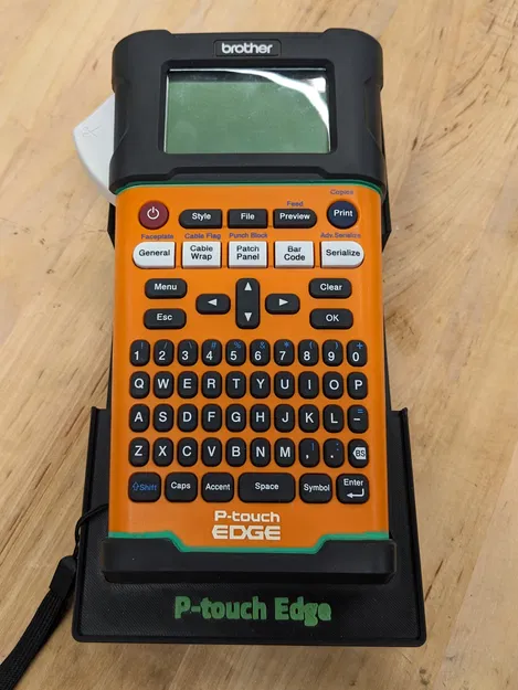 Khay đựng máy in nhãn Brother P-Touch Edge chuẩn Gridfinity - Image 1