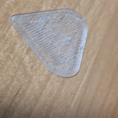 Tự in phím gảy đàn Guitar (Guitar Pick) 1mm bằng công nghệ 3D
