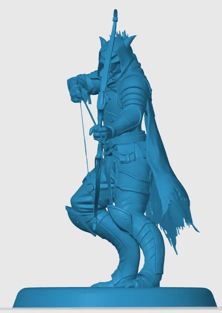 Mô hình 3D Yuan-ti Ranger cực chất cho game nhập vai - Image 2