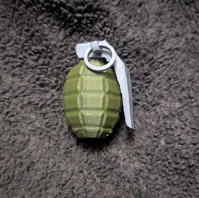 Mô hình quả lựu đạn 3D (Grenade Prop) có chốt an toàn tháo rời