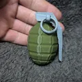 Mô hình quả lựu đạn 3D (Grenade Prop) có chốt an toàn tháo rời - Thumbnail 2